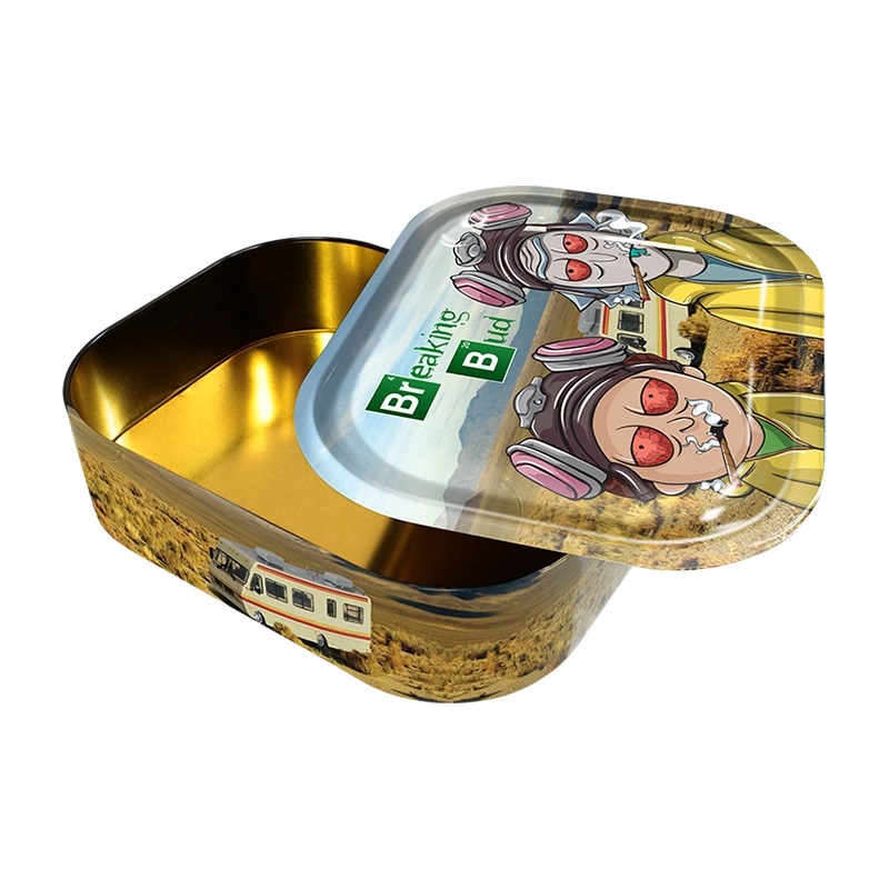 Bandeja Metal & Caja 18x14 cm. Breaking
