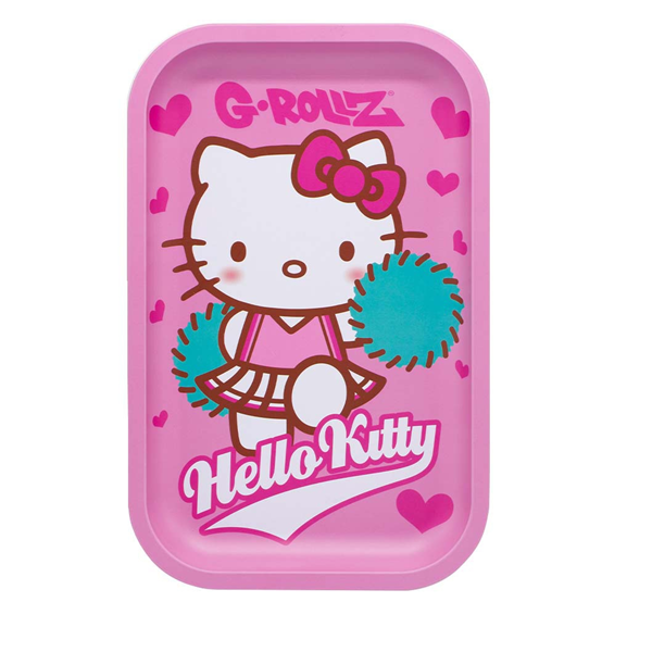 Bandeja Metal 27x16 cm. G-Rollz Hello Kitty Cheerleader