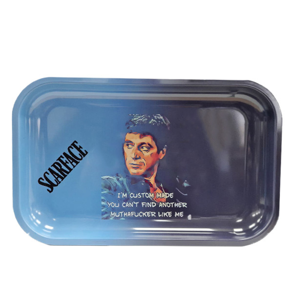 Bandeja Metal 28x18 cm. Scarface Balls