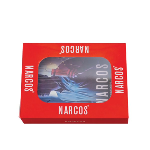 .Bandeja Metal Box 18x14 cm. Narcos Blue