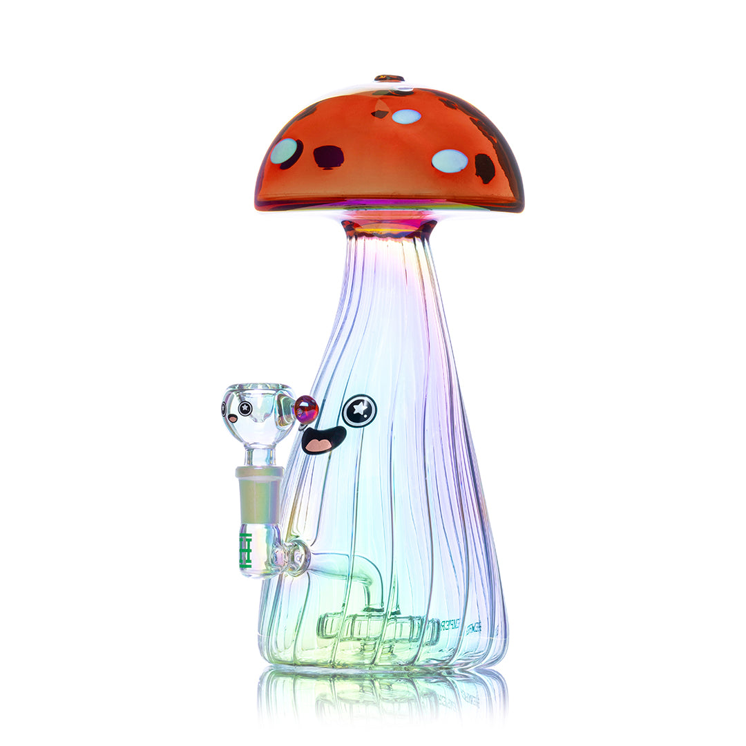 Bong Cristal Hemper Percolator Trippy Shroom XL 24 cm.