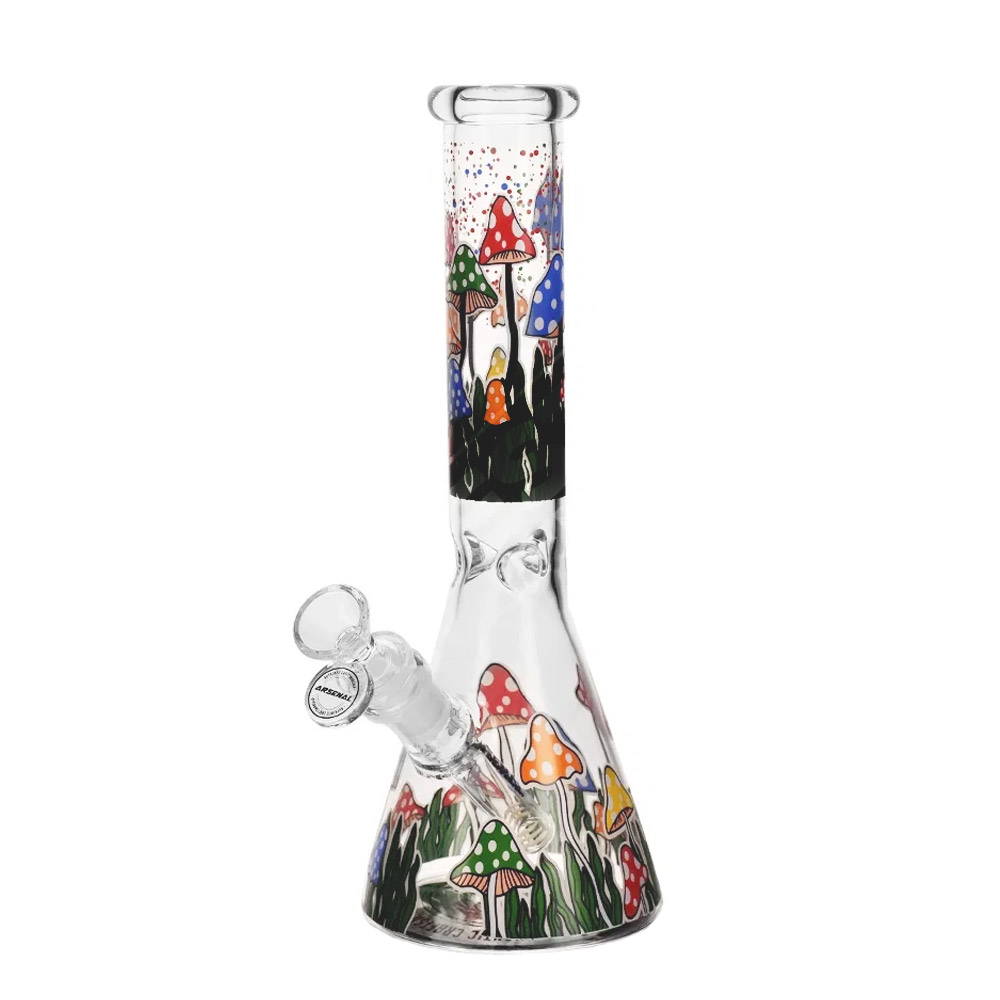 Bong Cristal Ice Mushrooms 25 cm. Mod. 1