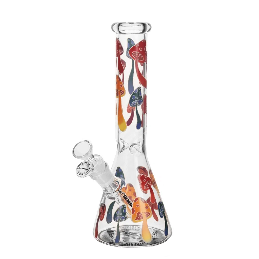 Bong Cristal Ice Mushrooms 25 cm. mod. 2