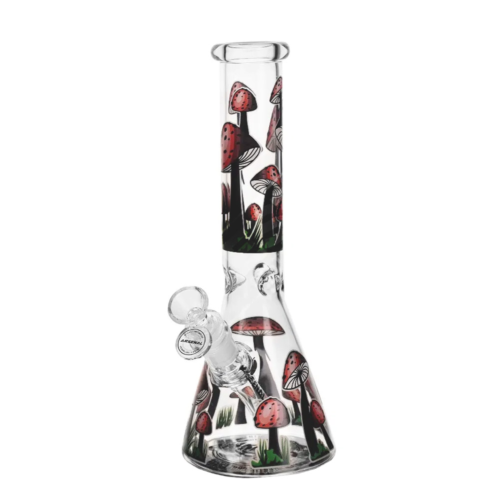 Bong Cristal Ice Mushrooms 25 cm. mod. 4