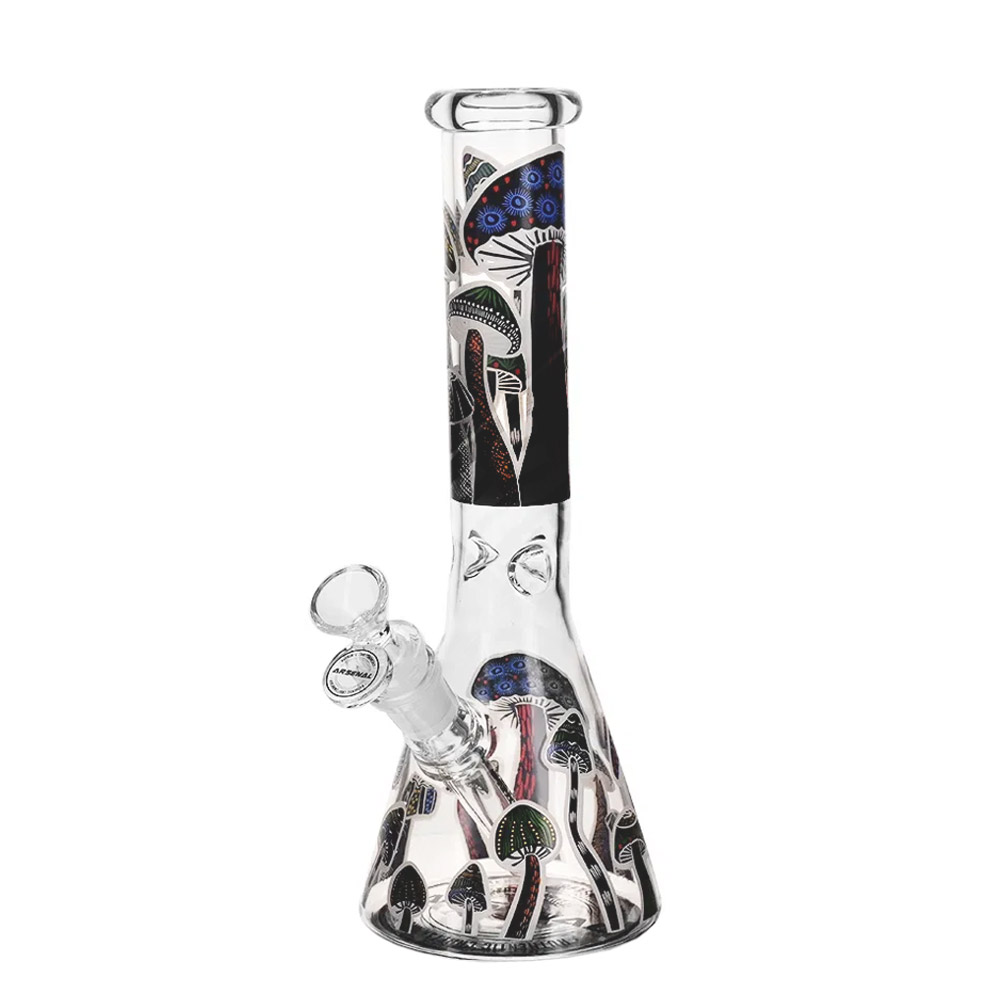 Bong Cristal Ice Mushrooms 25 cm. mod. 5