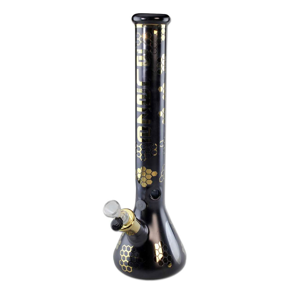 Bong Cristal ice Gold & Antracita 45 cm.