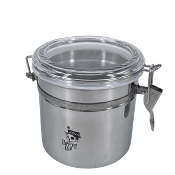 Bote Hermetico Acero Inox. Poppins  1.15 lt.