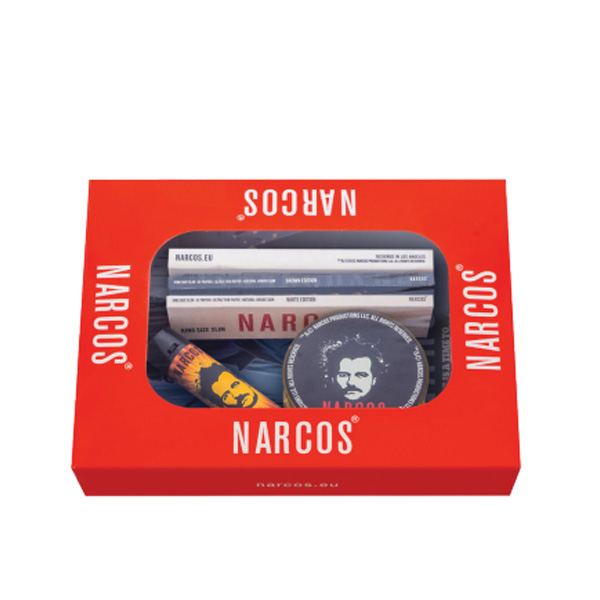 .Caja Regalo Tray Small 18x14 cm. Narcos Blue