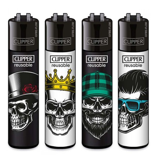 Clipper     Classic 48 ud. 420 Skull Heads # 1