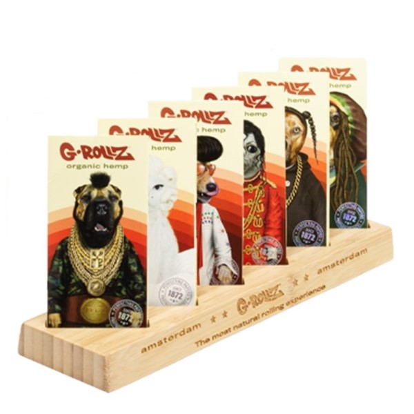 Expositor Bamboo Papel de Fumar Width 1.1/4 & King Size