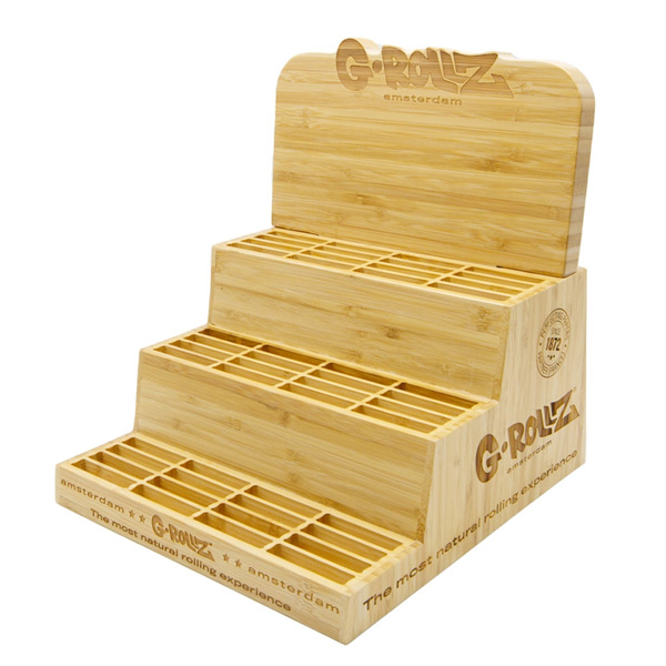Expositor Bamboo Papel de fumar Width 1.1/4 & King Size Triple