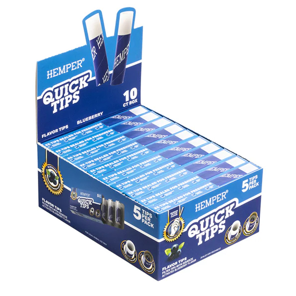 Filtros  Hemper Quick Bueberry 10x5 ud.