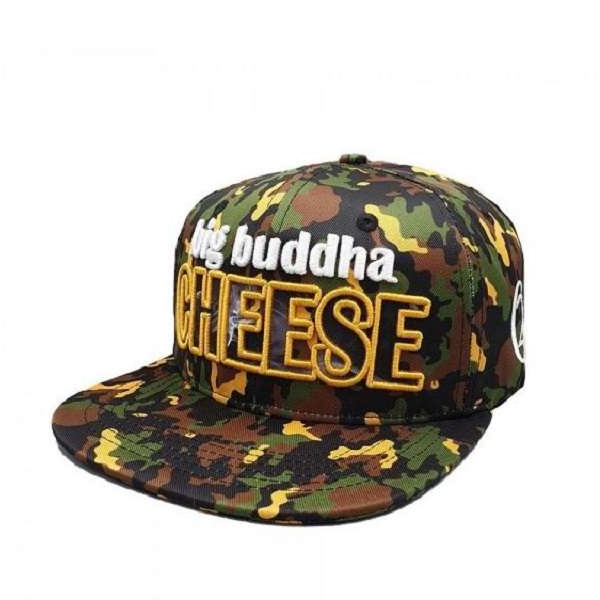 Gorra Bordada Big Buddha Cheese Camouflage  Lauren Rose