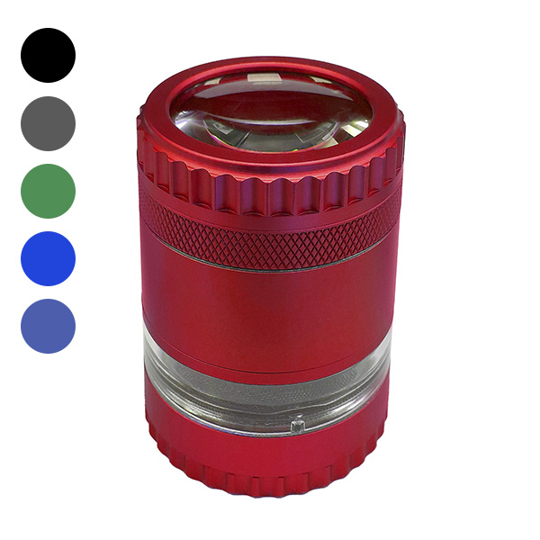 Grinder Polinizador Metal Lupa 63x90 mm. Mix Color