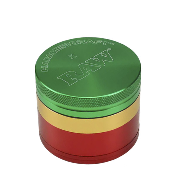 Grinder Polinizador Metal Raw Gift Box 50 mm. Rasta