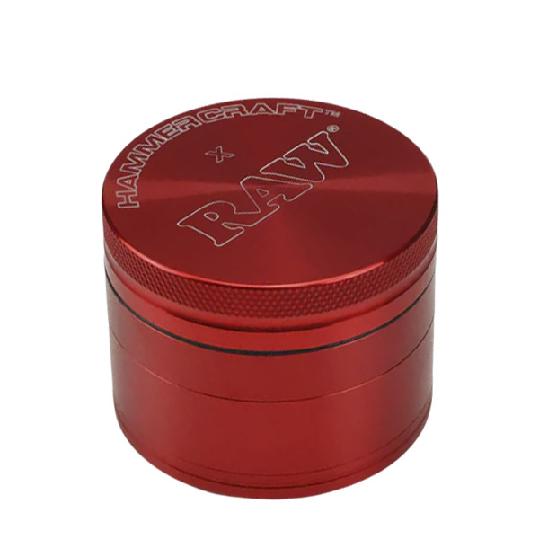 Grinder Polinizador Metal Raw Gift Box 55 mm. Red