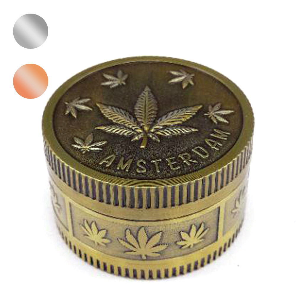 Grinder Polinizador Metal Zinc 50 mm Mix color