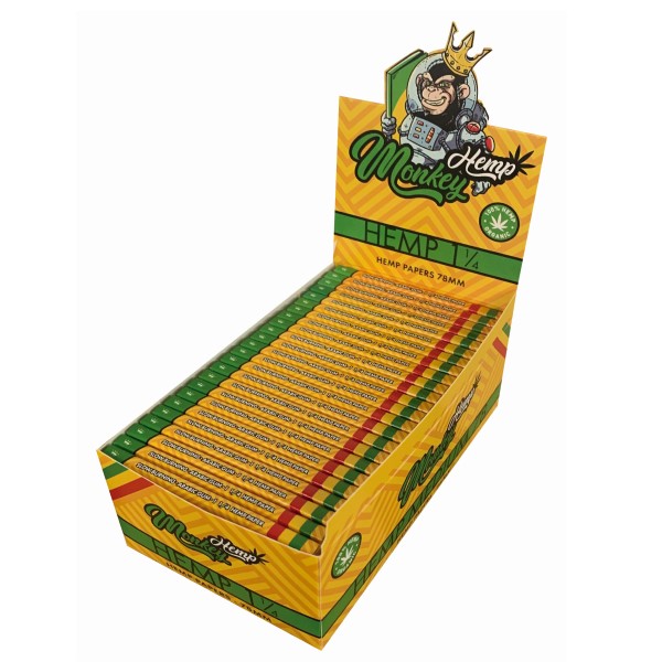 Papel Monkey King 1.1/4  Hemp 50 ud.