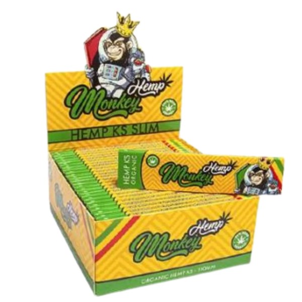 Papel Monkey King Size Slim  Hemp 50 ud.
