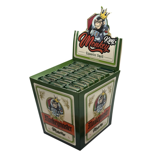 Papel Monkey King Size Slim & Tips Smell Monkeymaster 24 ud.