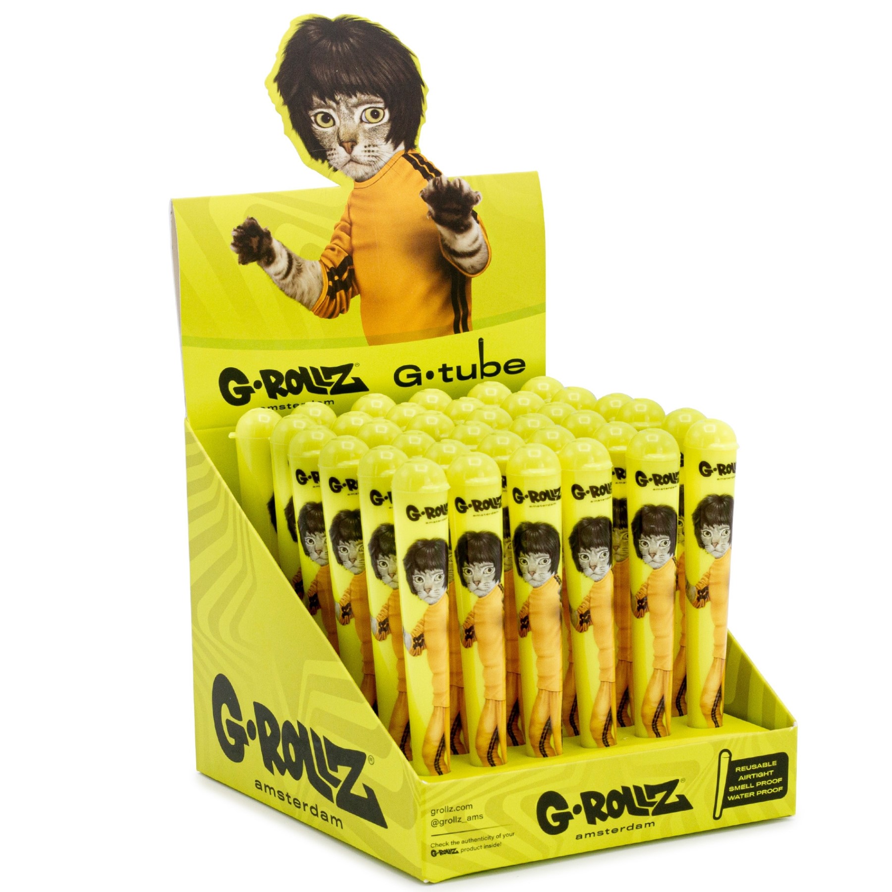Porta Cigarros G-Rollz 125 mm. Bruce Lee 36 ud.