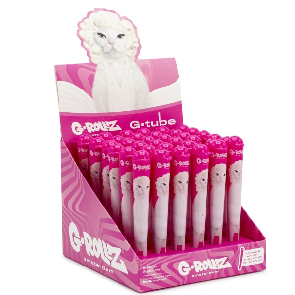 Porta Cigarros G-Rollz 125 mm. Marilyn Cat 36 ud.