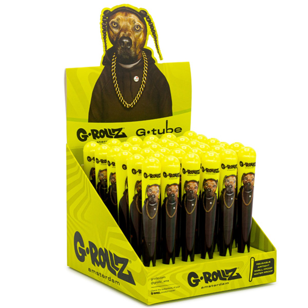 Porta Cigarros G-Rollz 125 mm. Pets Rop Rap 36 ud.