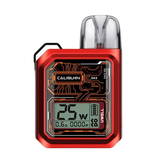 Vapeador Uwell Koko GK3 Kit Red 900 Mah.
